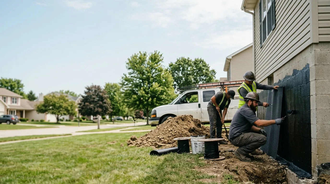 Basement Waterproofing in Hollansburg, OH near me